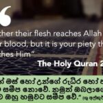 කුර්බාන් පිළිබඳවූ නීති රීතීන් (video)