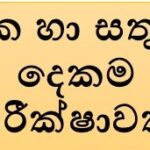 දුක හා සතුට දෙකම පරීක්ෂාවකි
